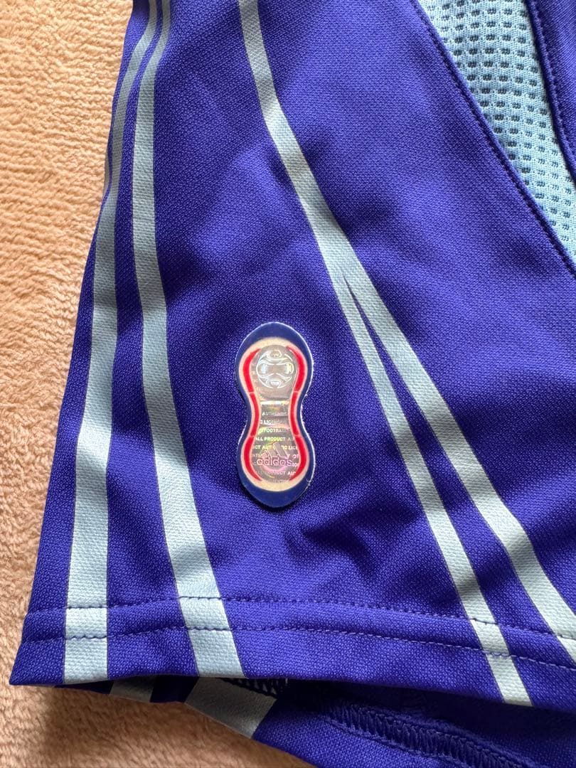 日本代表 adidas 2006年ドイツW杯　ユニフォーム　中田英寿（背番号7）