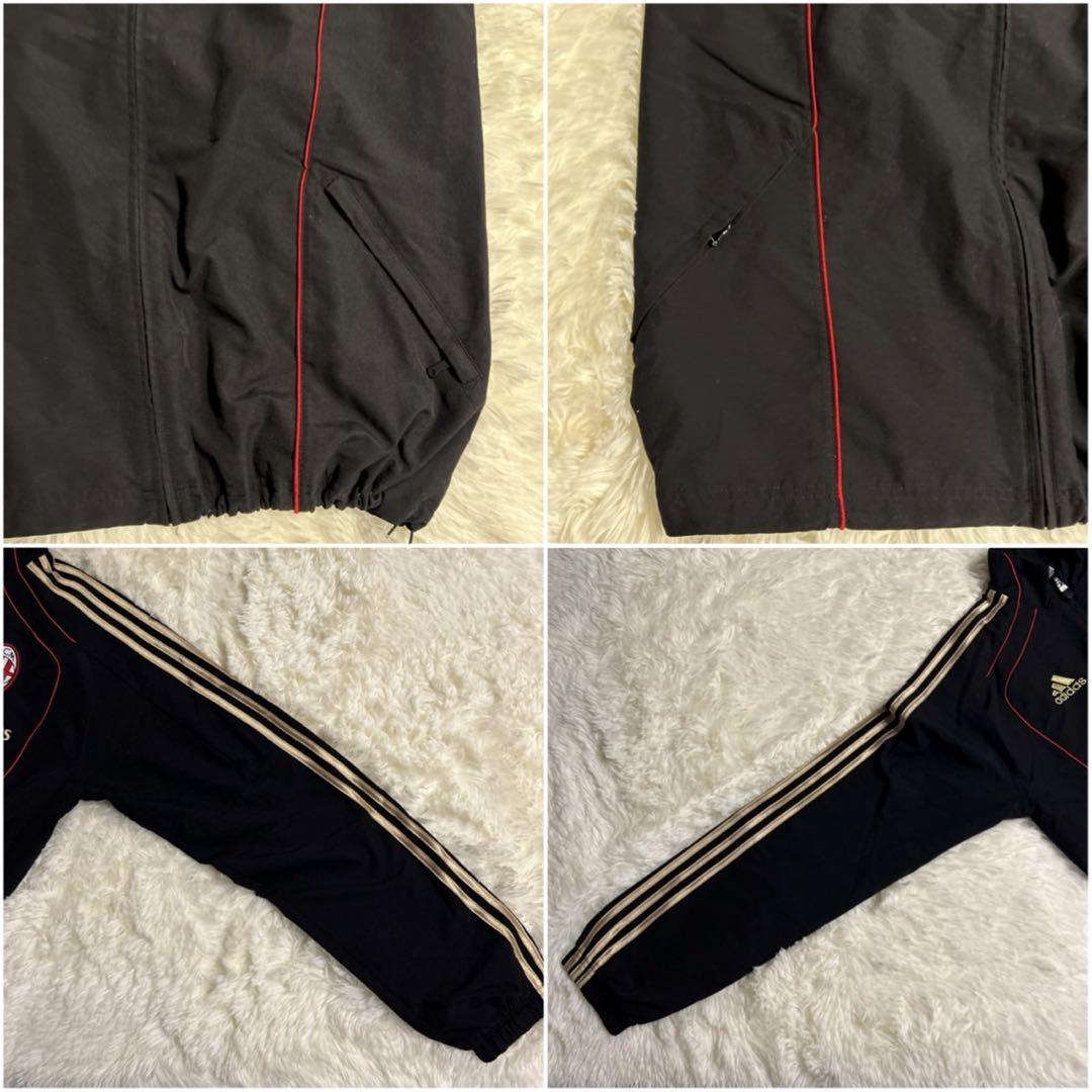 ACミラン ジャージセット adidas 黒