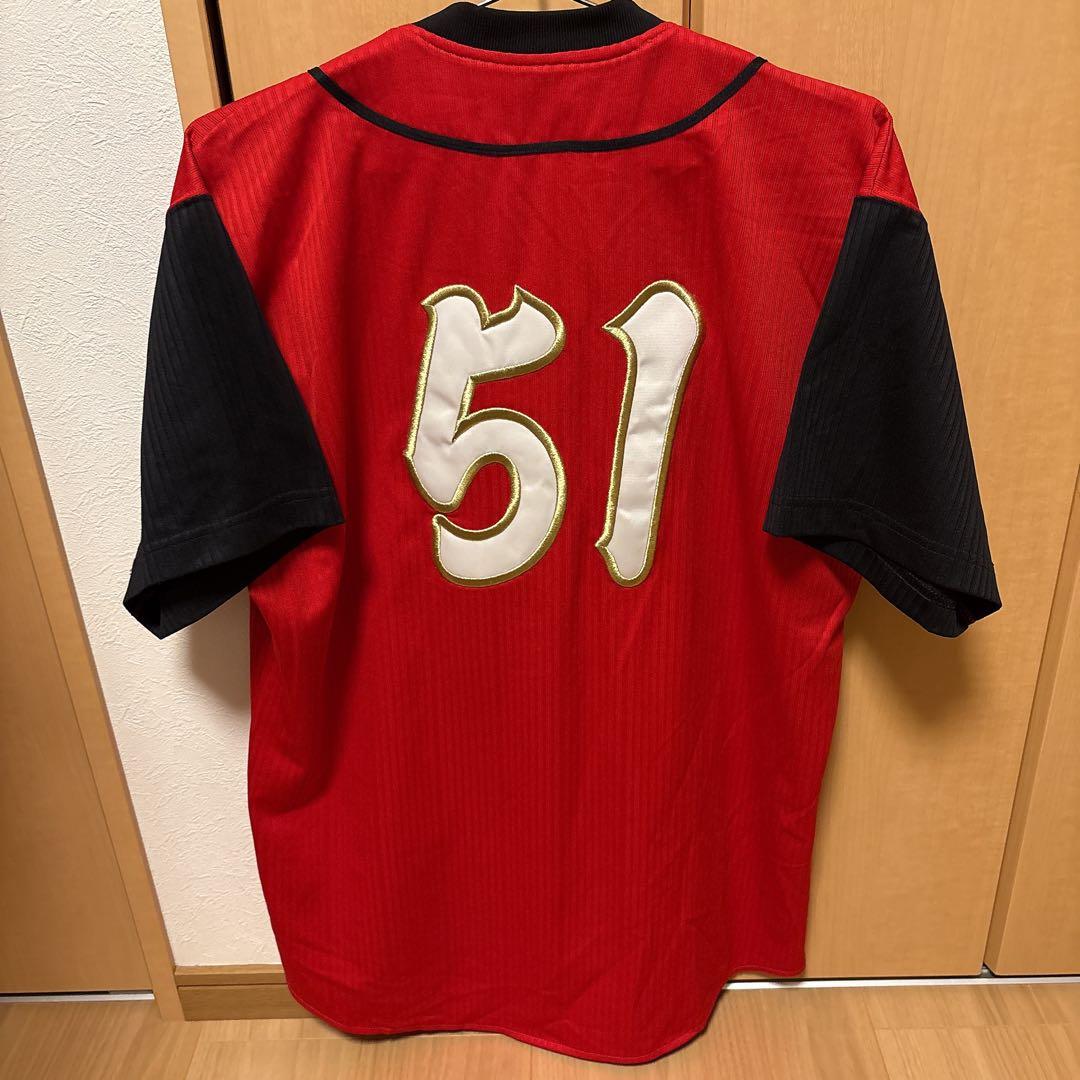広島東洋カープ新井貴浩 2017年　カ舞吼 （かぶく） ユニフォーム O（XL）