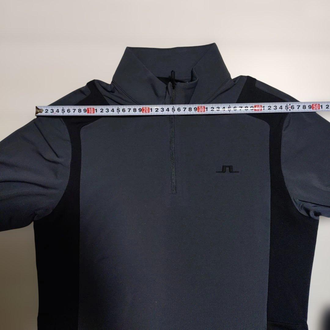 Ｊリンドバーグ メンズ　ハーフジップ グレー メンズシャツ M