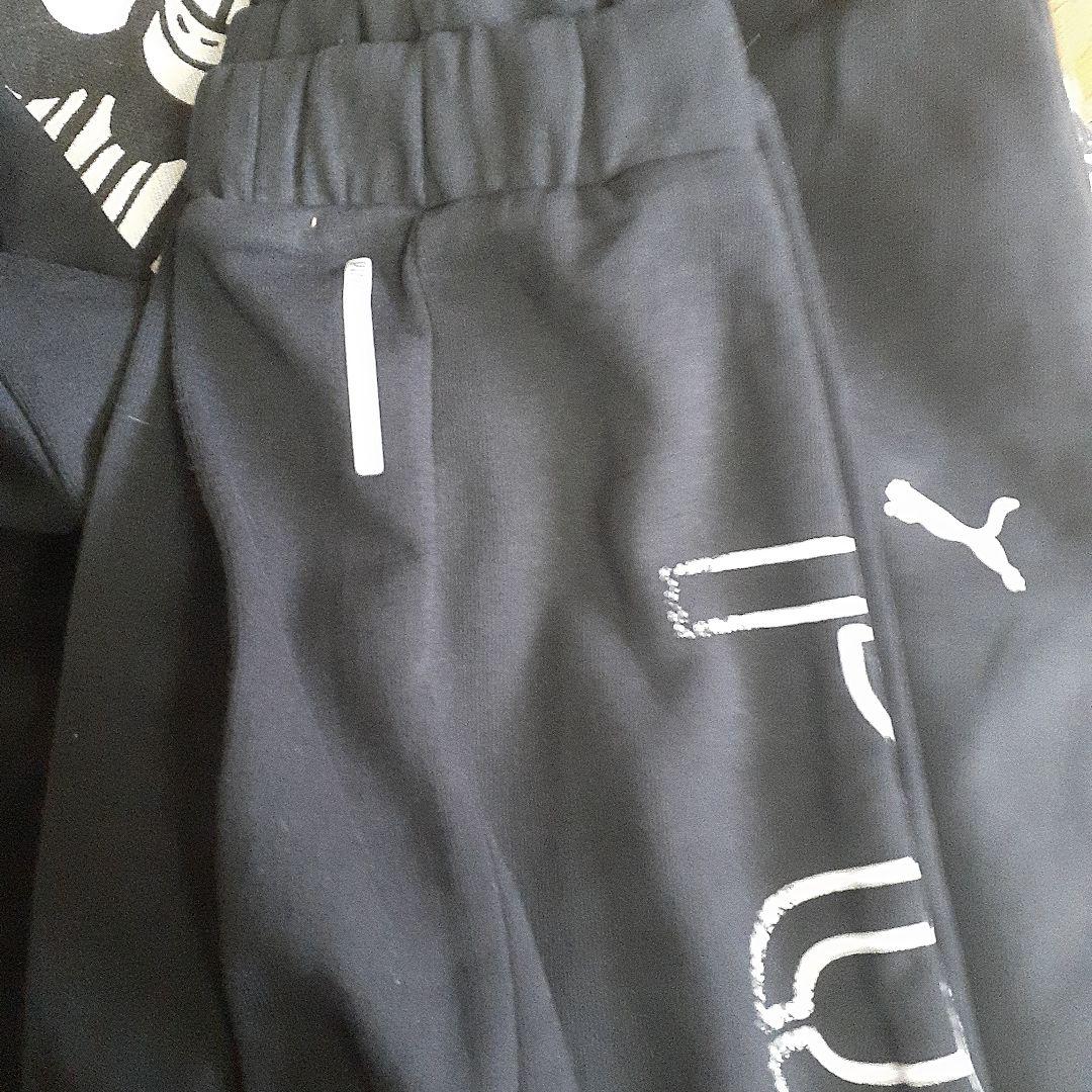 PUMA ブラック ジャージ上下セット