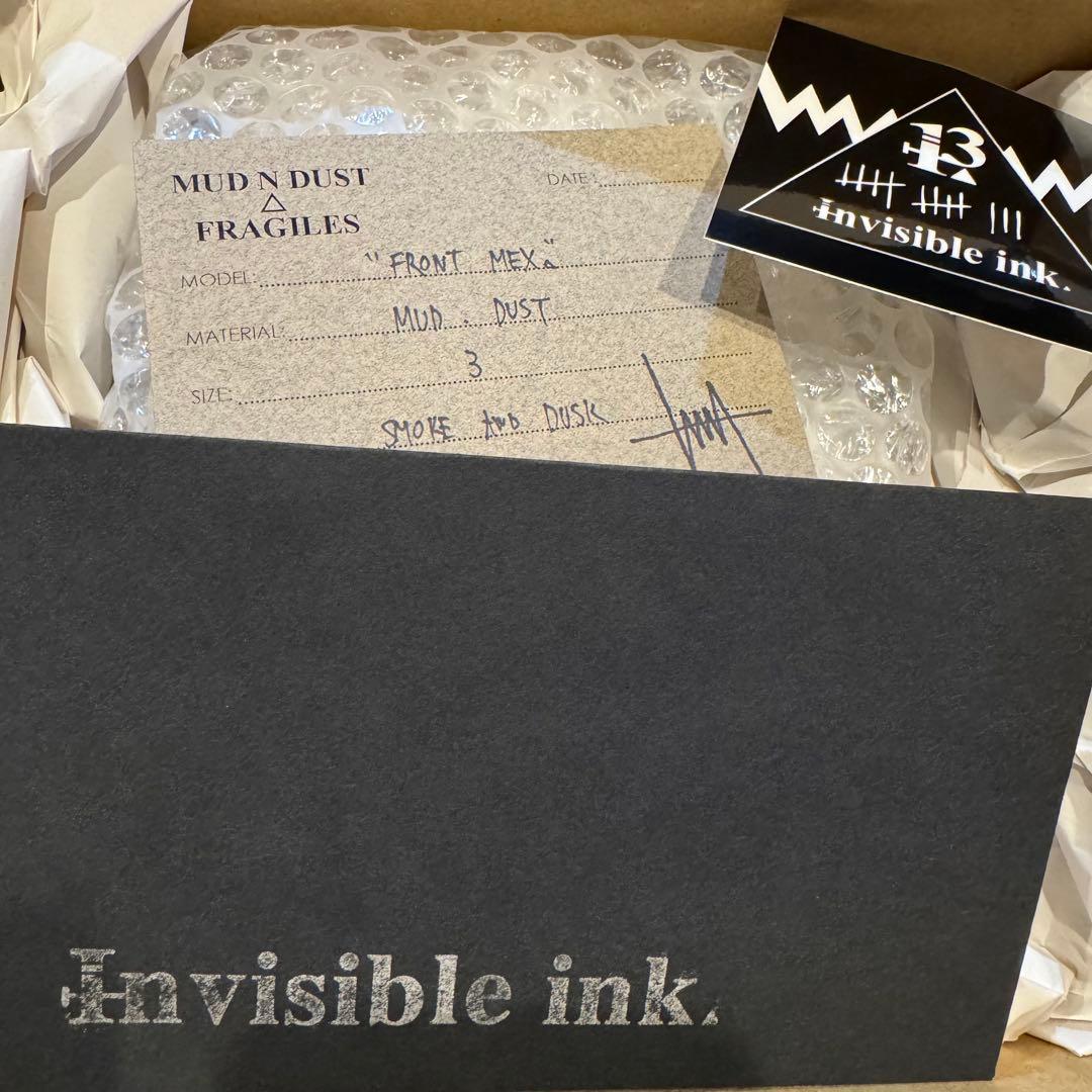新品未使用 invisible ink 13th MDF\"F.MEX size3