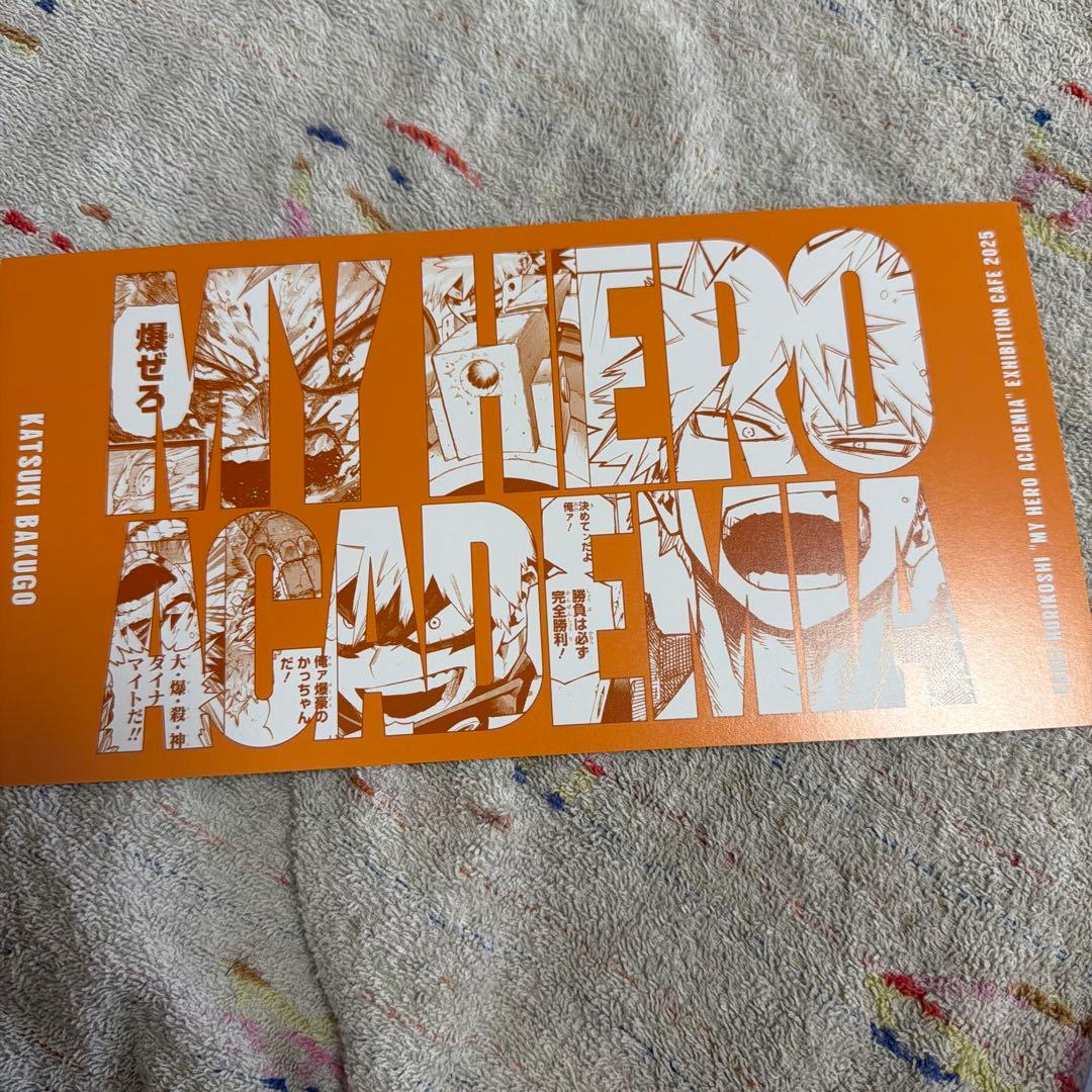 ヒロアカ展　カフェ　爆豪勝己　セット