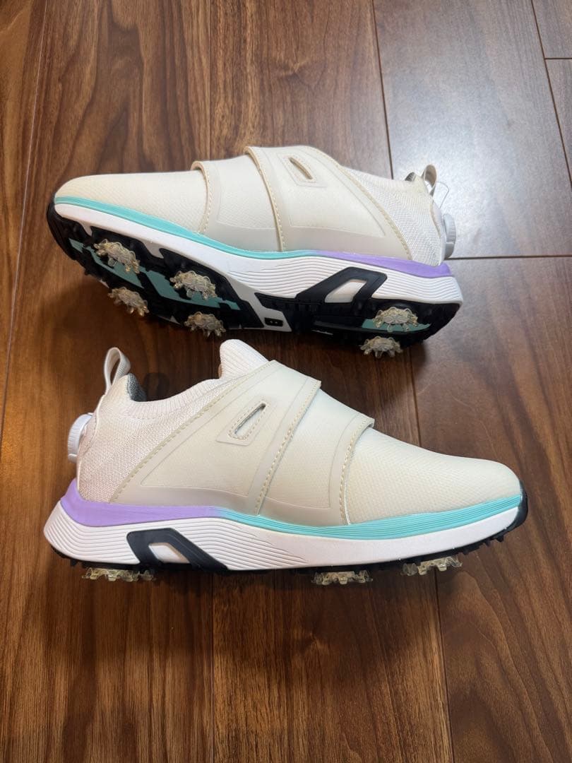 FootJoy(フットジョイ)ゴルフシューズ ホワイト ベルクロ