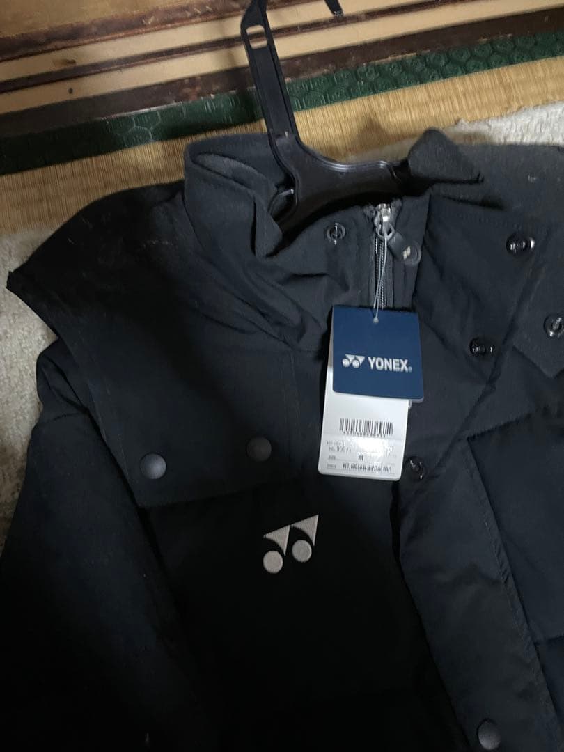 【新品】YONEX ブラック ベンチコート