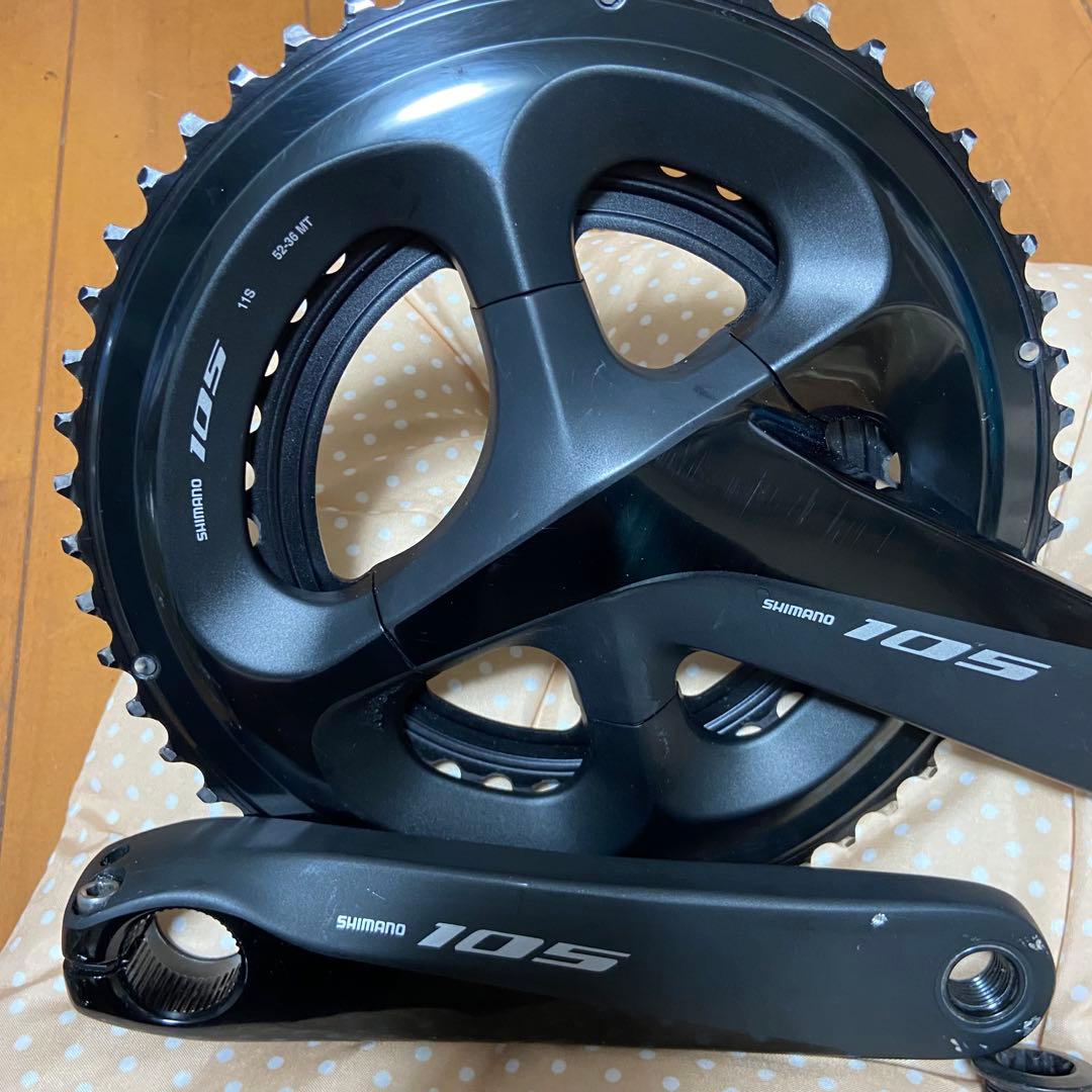 165ミリ シマノ 105 クランク FC-R7000 52-36T