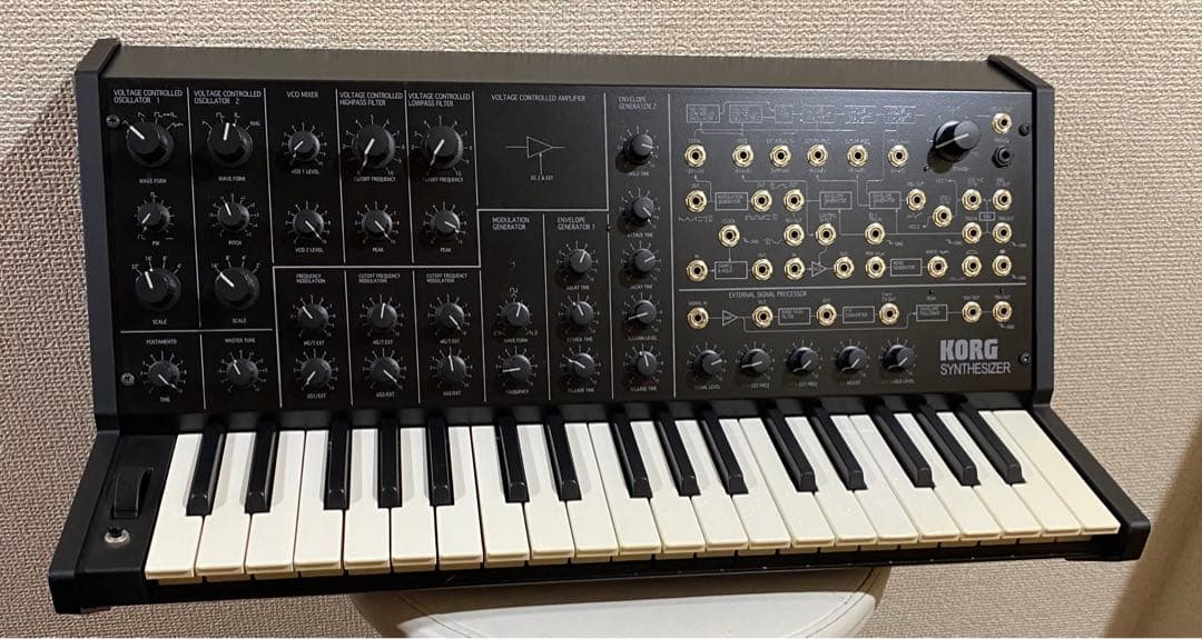 KORG MS-20 mini アナログシンセサイザー セミモジュラー