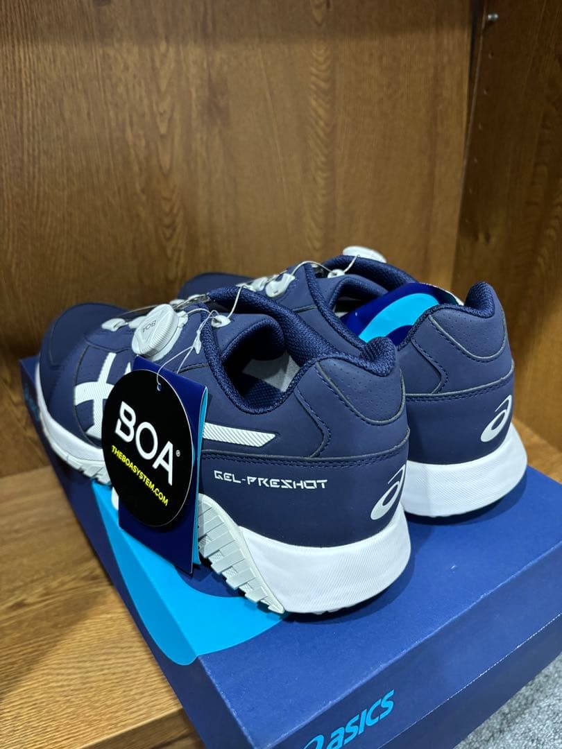 asics GEL-PRESHOT ネイビー 1113A003 新品 未使用