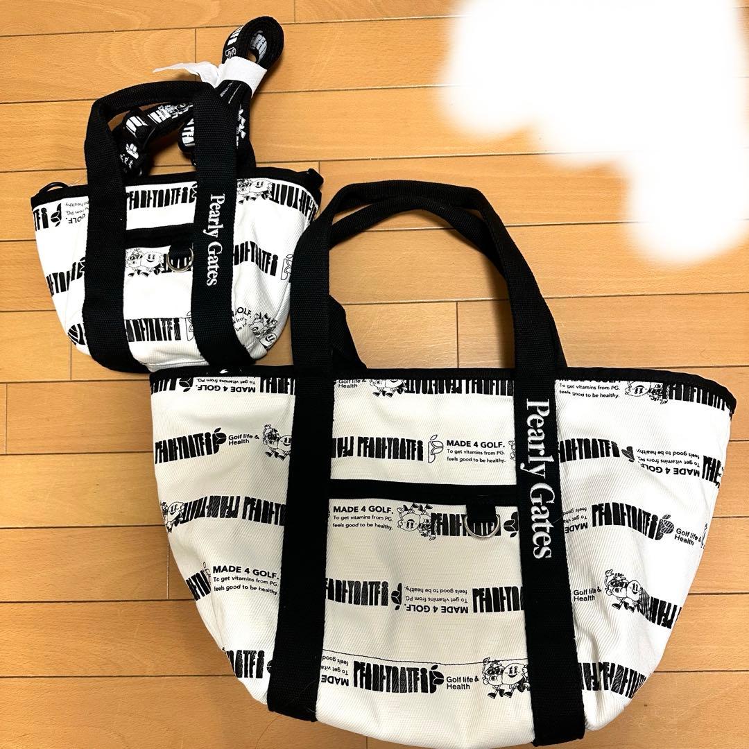 PEARLY GATES ベジタブルズBIGトートandカートバッグセット