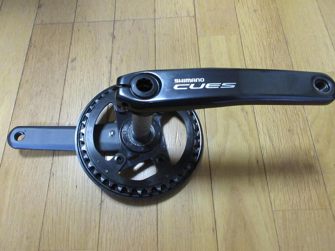 SHIMANO　 CUES 　ホーローテックⅡ　クランクセット　170mm