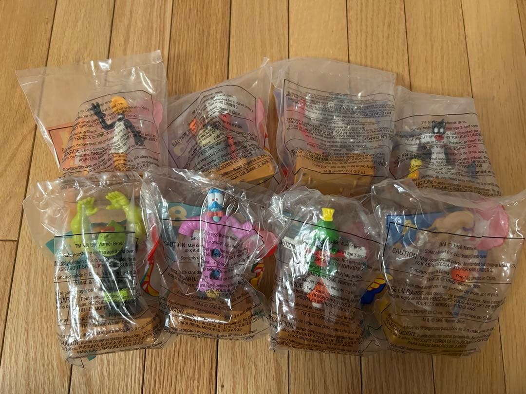 マクドナルド　ミールトイ　スペースジャム　新品　コンプリート