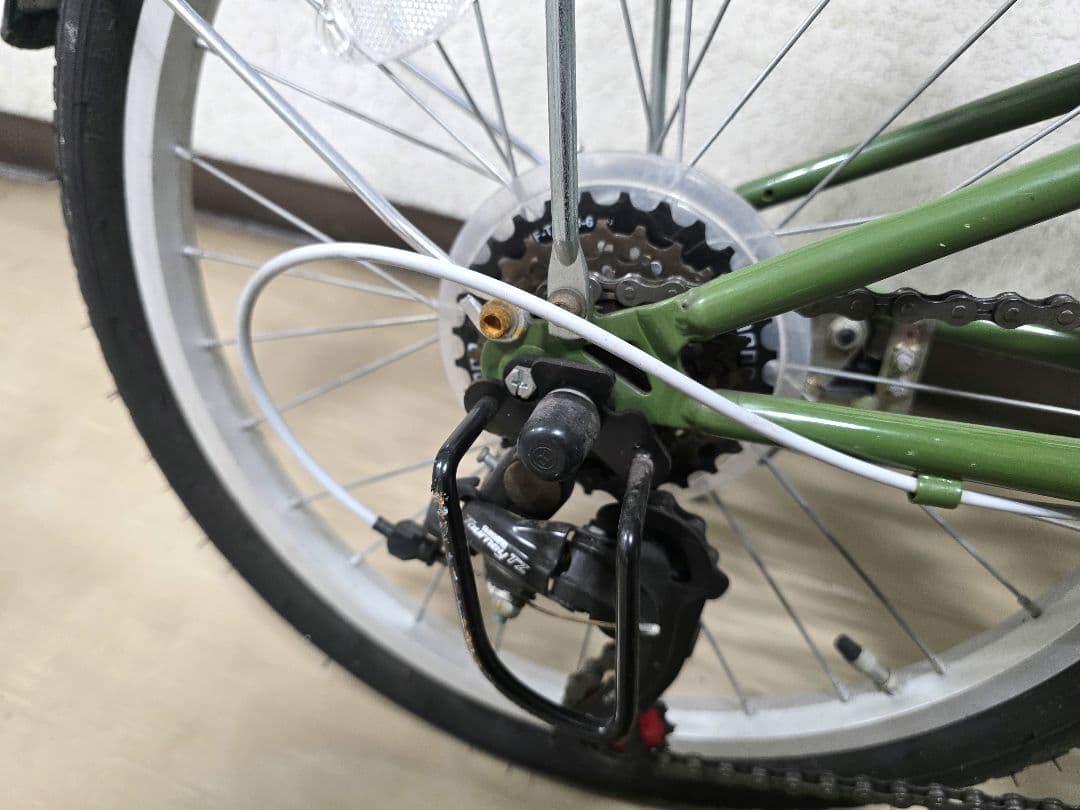 Topone 折りたたみ自転車 20インチ 6段変速付き