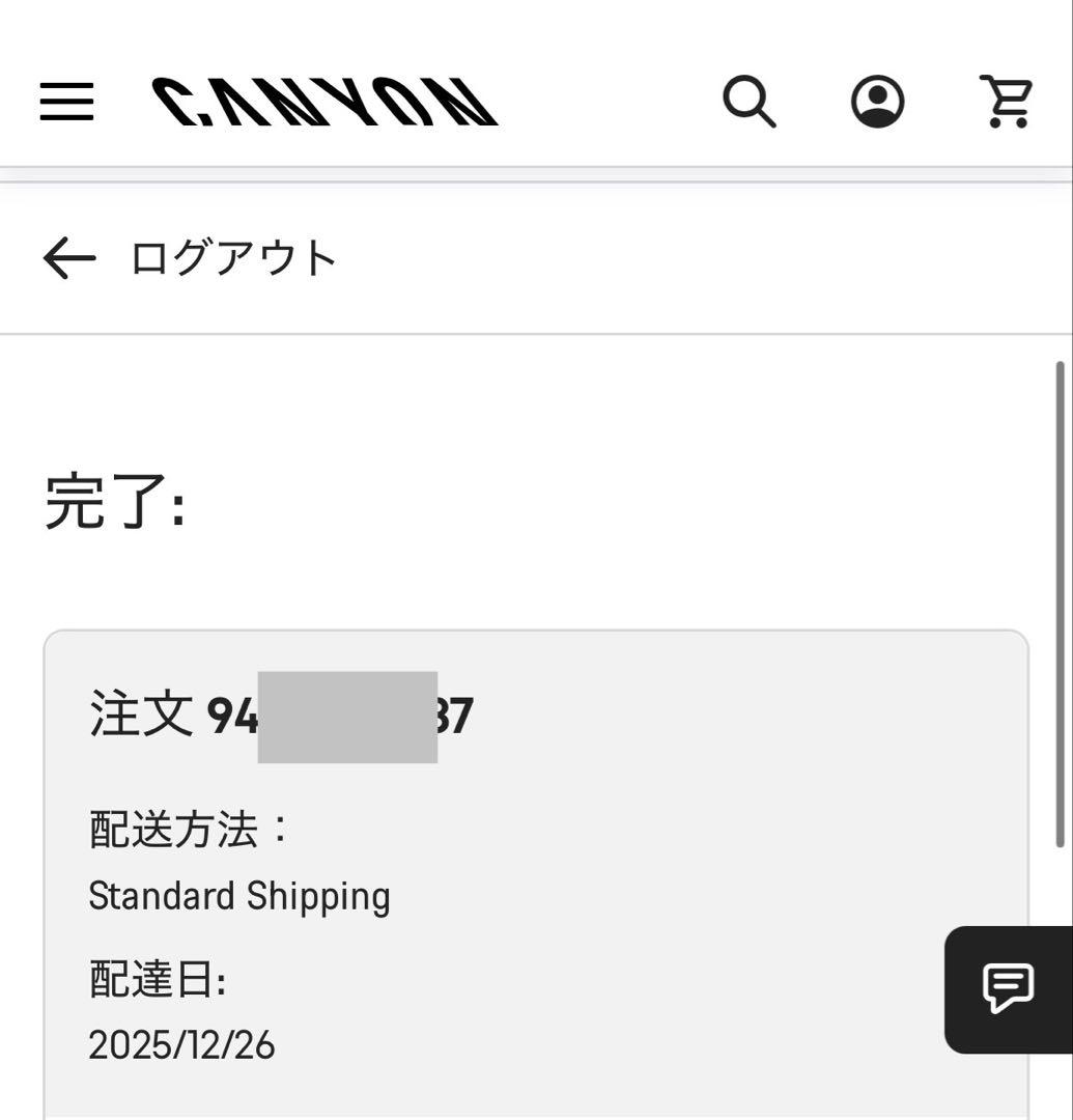 CANYON エアロード CF SLX 2025年モデルMサイズ 走行320km