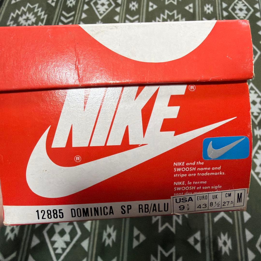 Nike 青 スニーカー 箱付き　80s