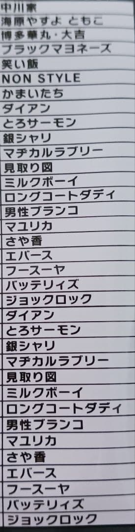 コンプリート　35種　よしもと　漫才コレクション　ウエハース　シール　全種類