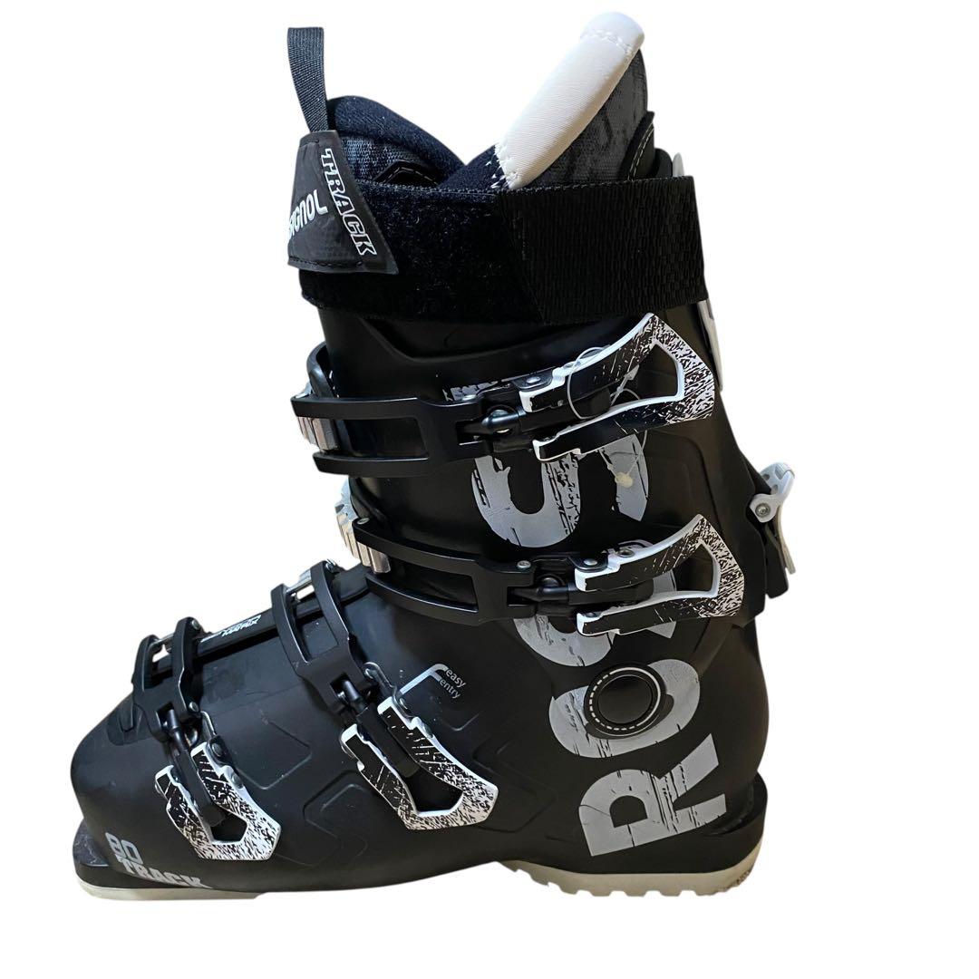 【美品】ROSSIGNOL TRACK80 スキーブーツ ブラック