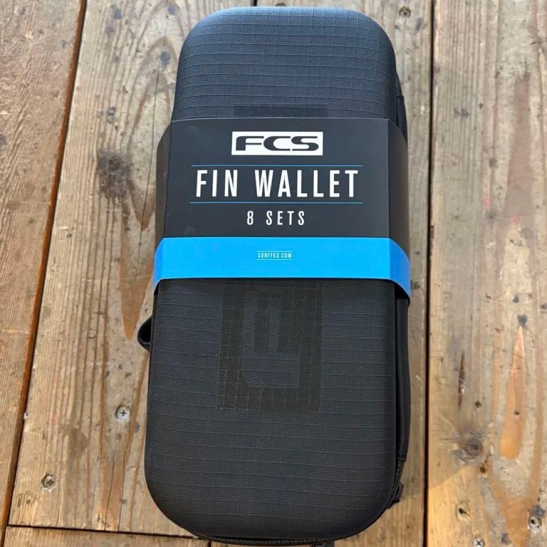 新品未使用‼︎FCS FIN WALLET 8 SETS ブラック8セット収納可能