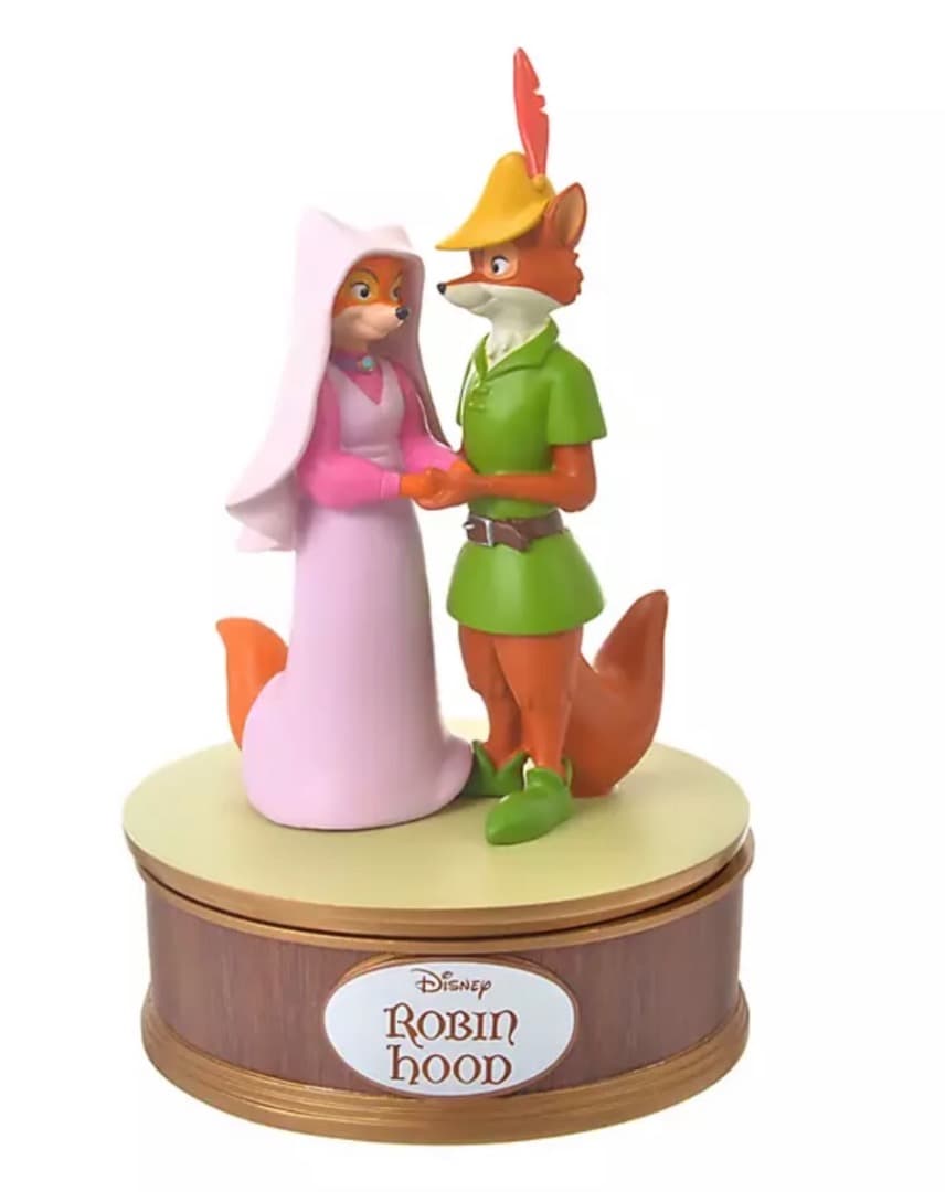 レア　未開封　ディズニー　ロビンフッド　アクセサリーケース　フィギュア