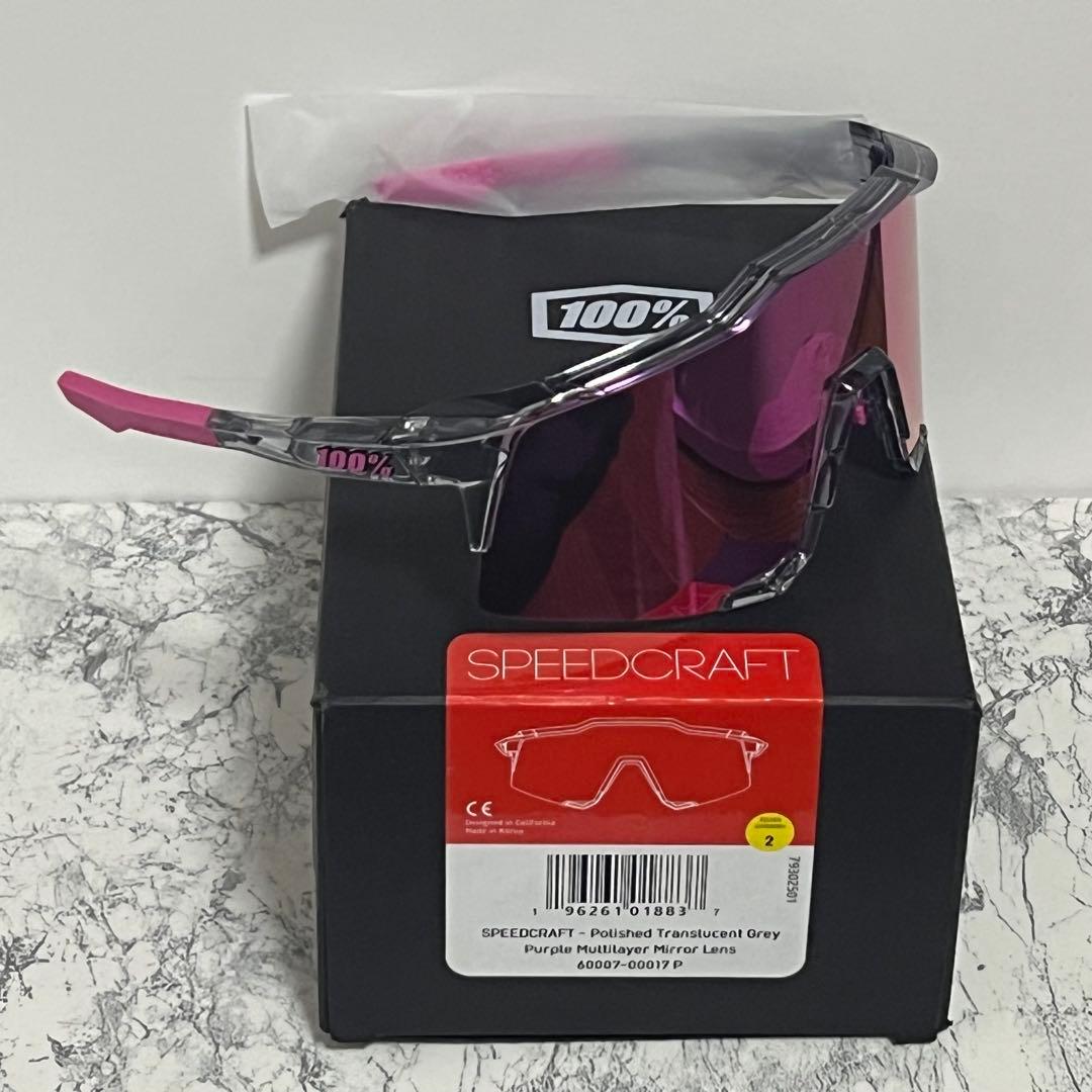 最新版 100% ワンハンドレッド サングラス SPEEDCRAFT Tokyo