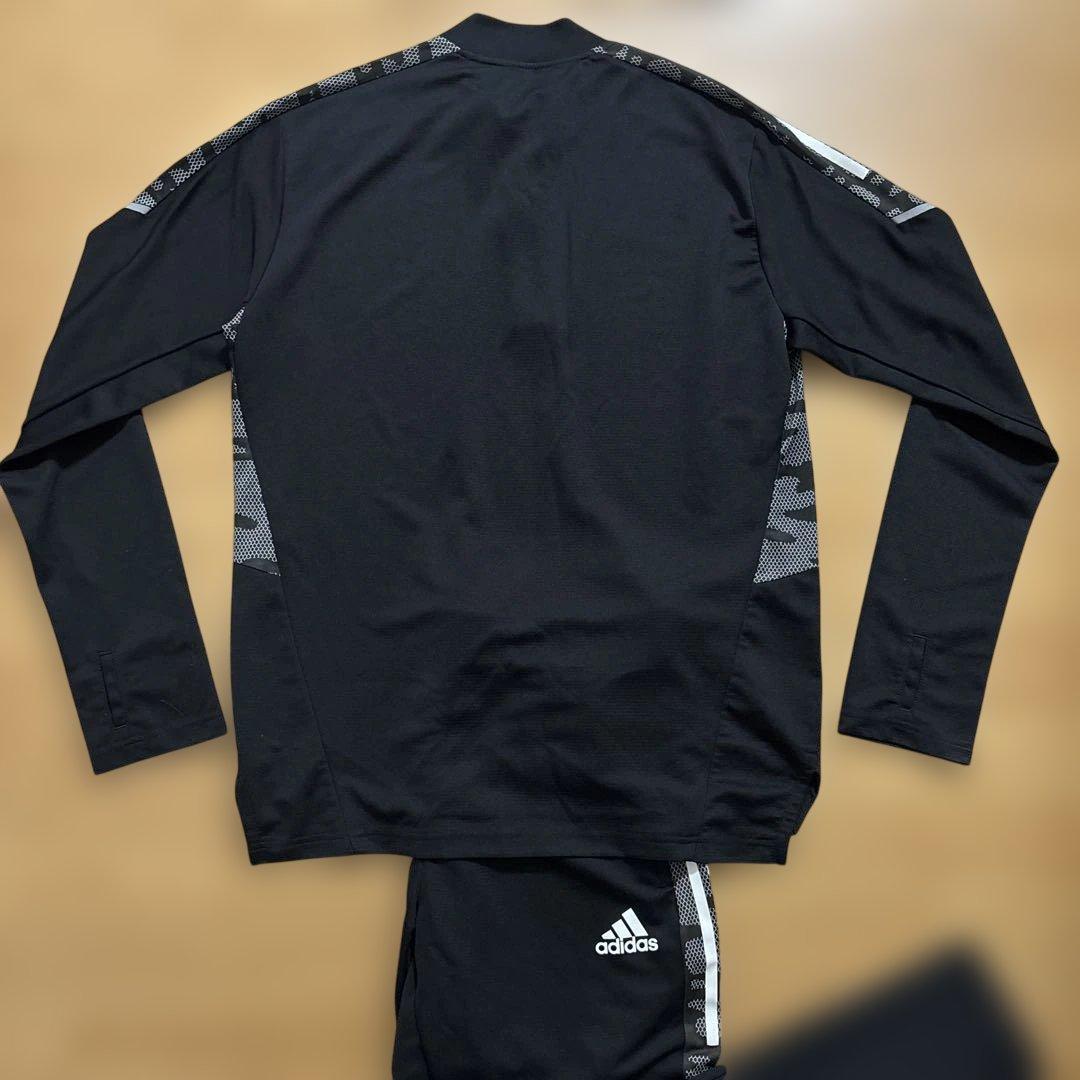 adidas ジャージ セット ブラック