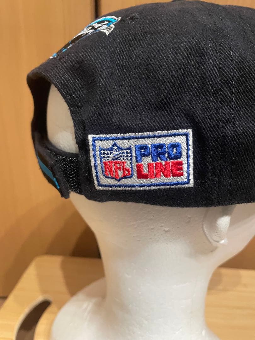 NIKE NFLPROLINEカロライナパンサーズキャップ　ビンテージ