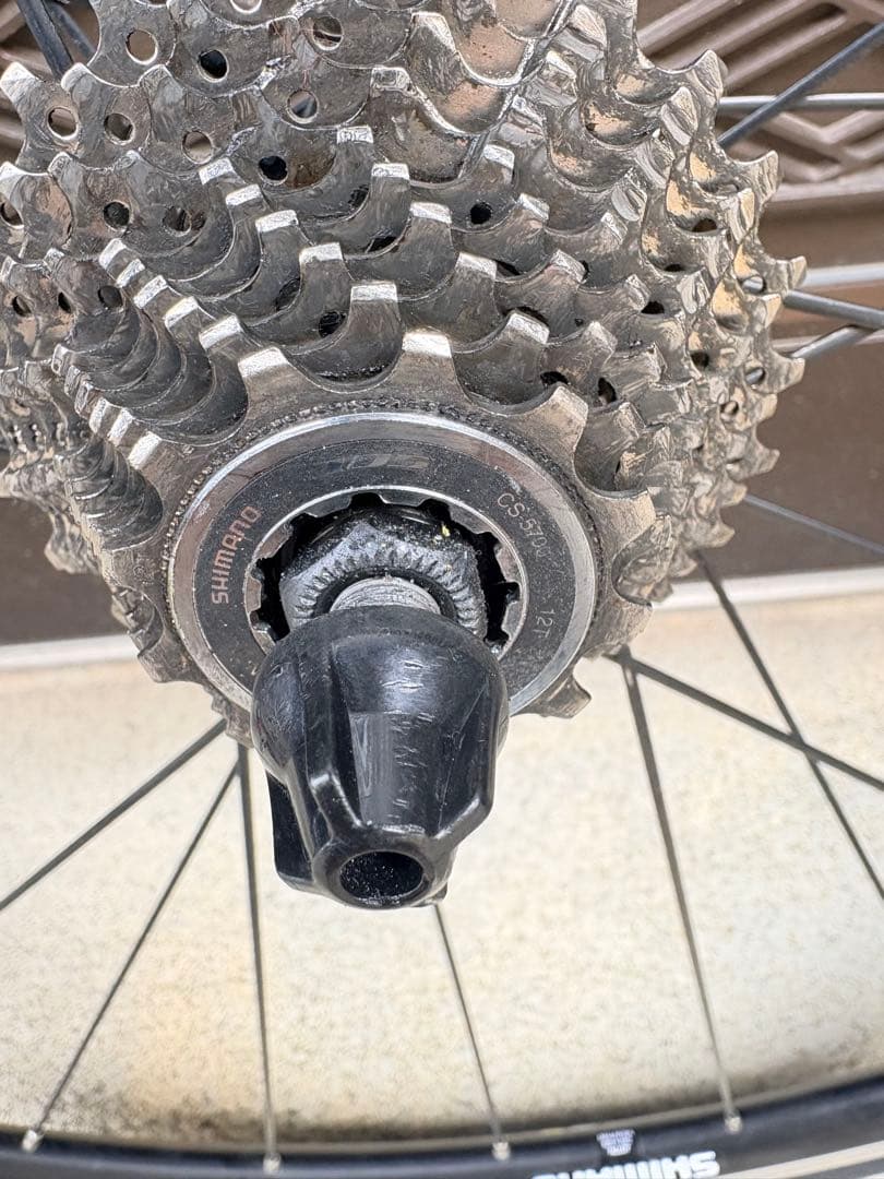 shimano r500 ホイール前後