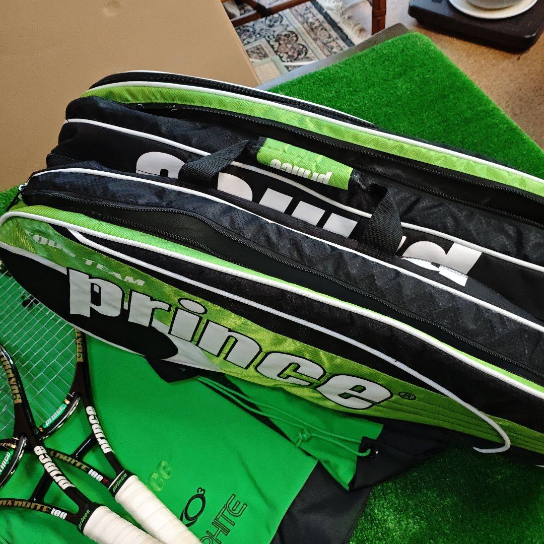 ぱ*ー様 Prince EXO3 Graphite 100T とラケットバッグ