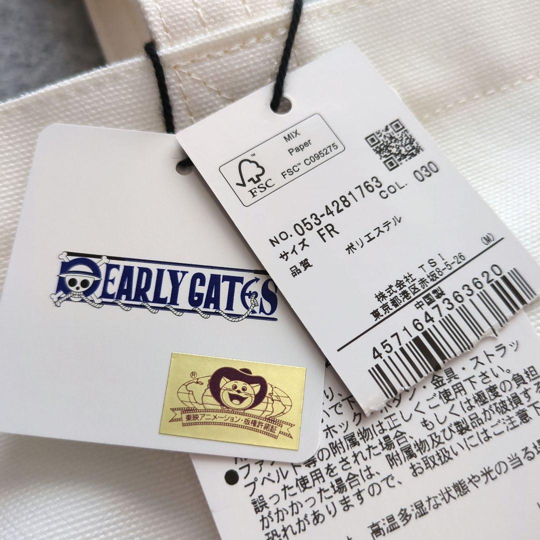 新品未使用【PEARLY GATES】ONE PIECEロゴ トートバッグ
