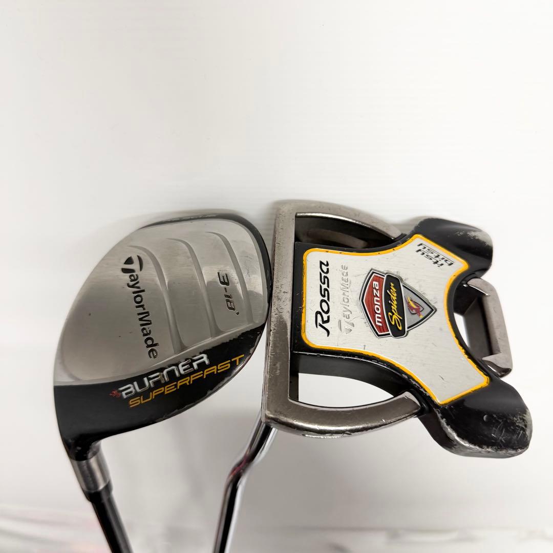 TaylorMade レフティ　ゴルフセット　左手　テーラーメイド　クラブセット