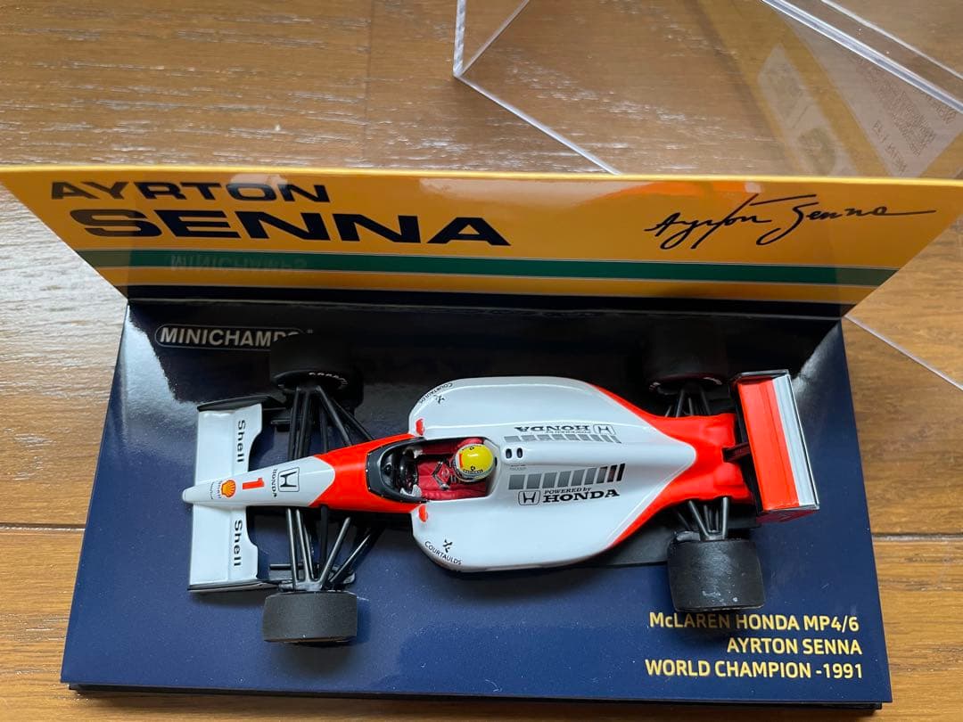 1/43 マクラーレン ホンダ MP4/6 A.セナ