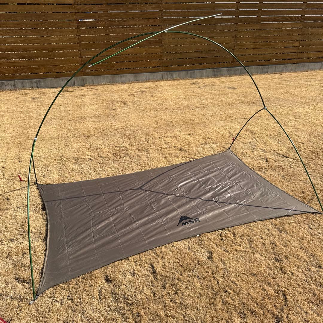 MSR ハバハバ　ギアシェッド　フットプリント　セット