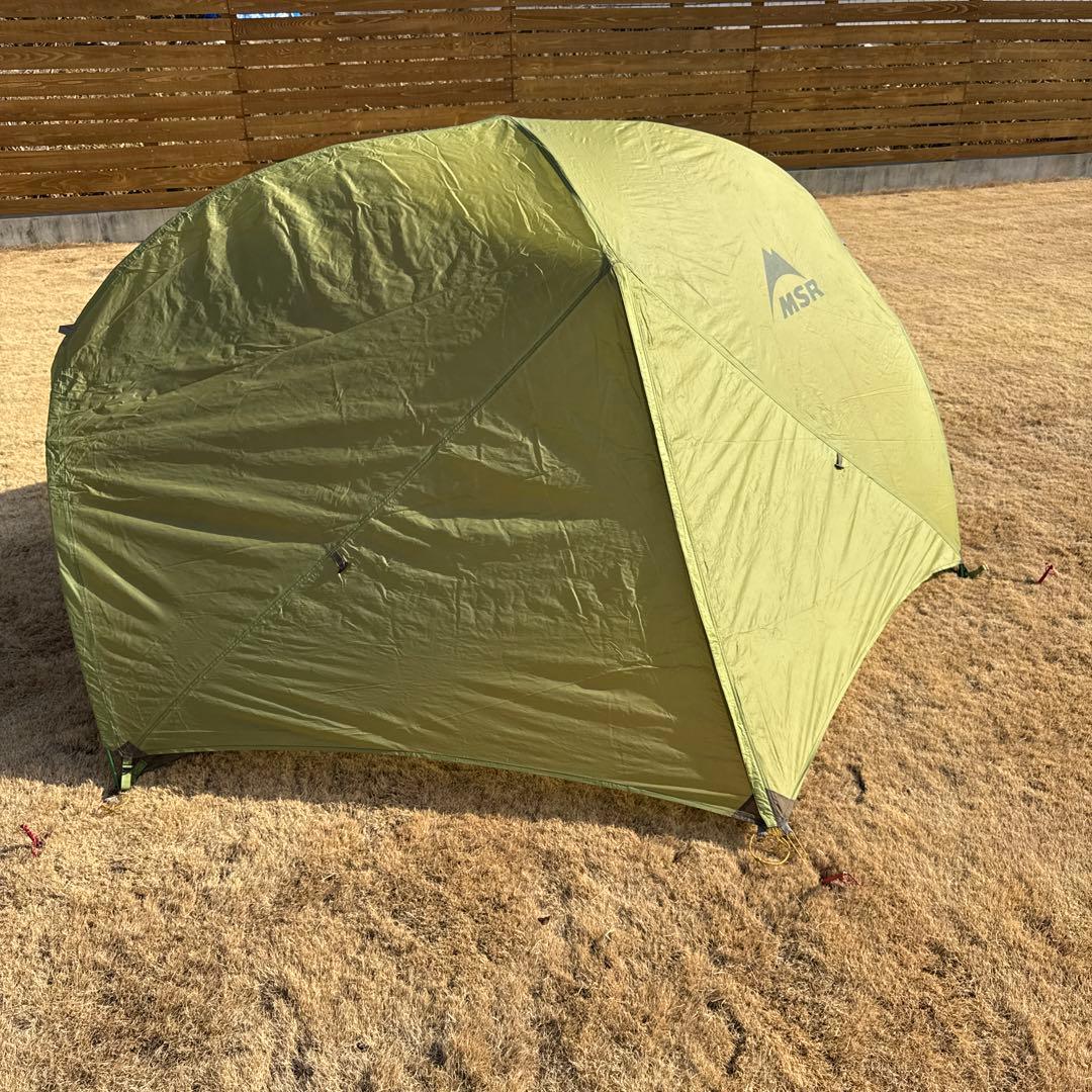 MSR ハバハバ　ギアシェッド　フットプリント　セット