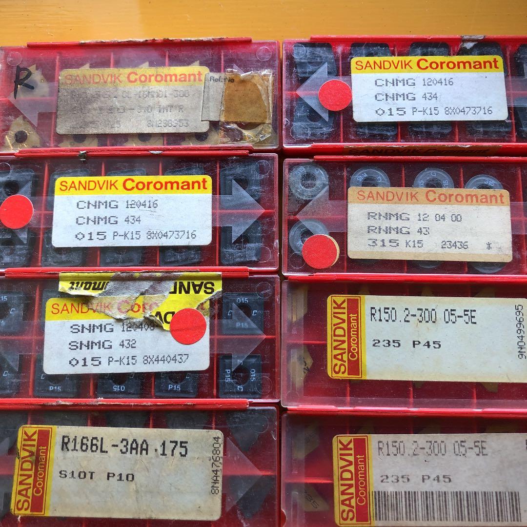 サンドビック　インサート　15ケース