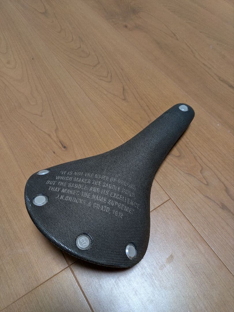 Brooks cambium c17 限定プリント　テストサドル