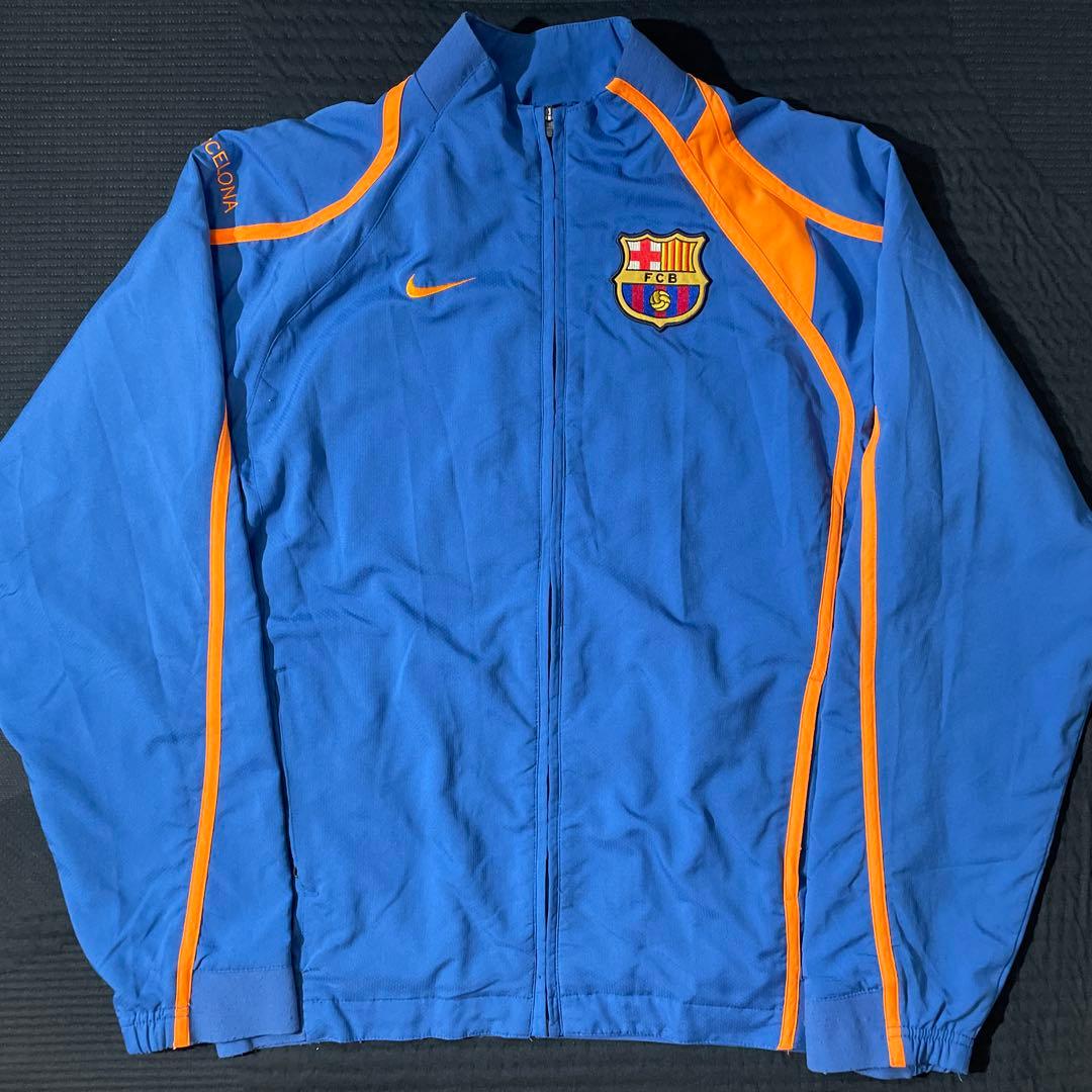 超希少 09/10 fc Barcelona tracksuit 上下セット　L