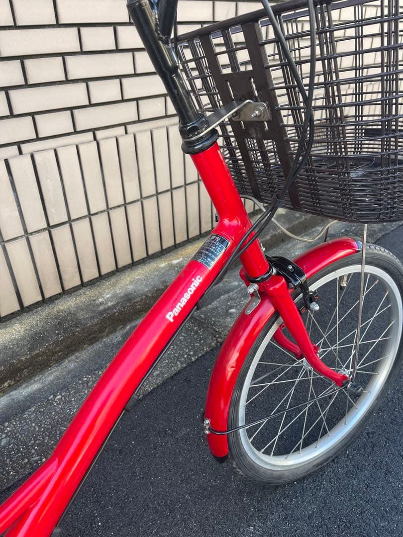 新品バッテリー8.9ahミニパナソニック電動アシスト自転車20インチ
