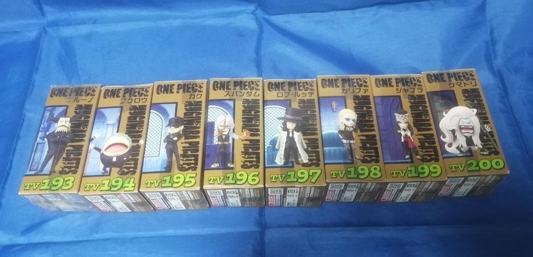 ワンピースワールドコレクタブルフィギュアvol.24 ８種コンプセット