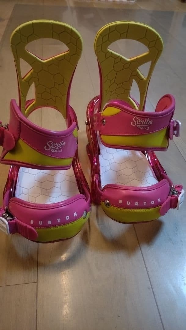 BURTON CHICKLET 120 　SMALLSバインディングセット