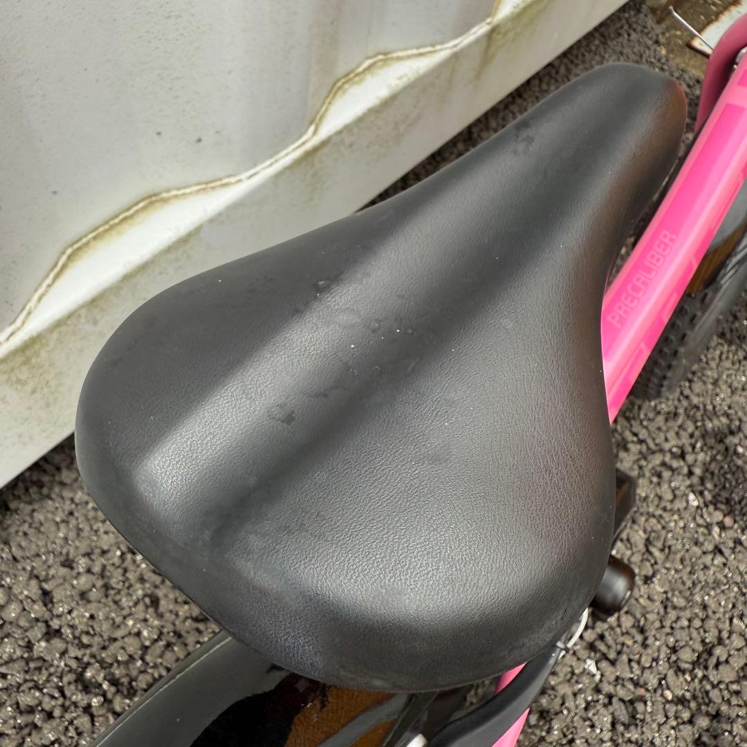 子供や用自転車 16インチ Precaliber 身長99-117cm ピンク