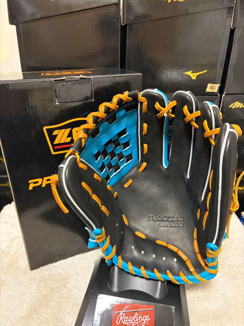 ZETT ゼット　PROSTATUS 源田モデル　軟式　内野手用　グローブ