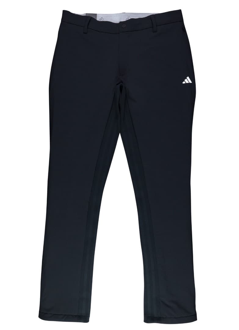 【76】秋冬 定価27,500円 アディダス ゴルフ 中綿 テーパードパンツ 黒