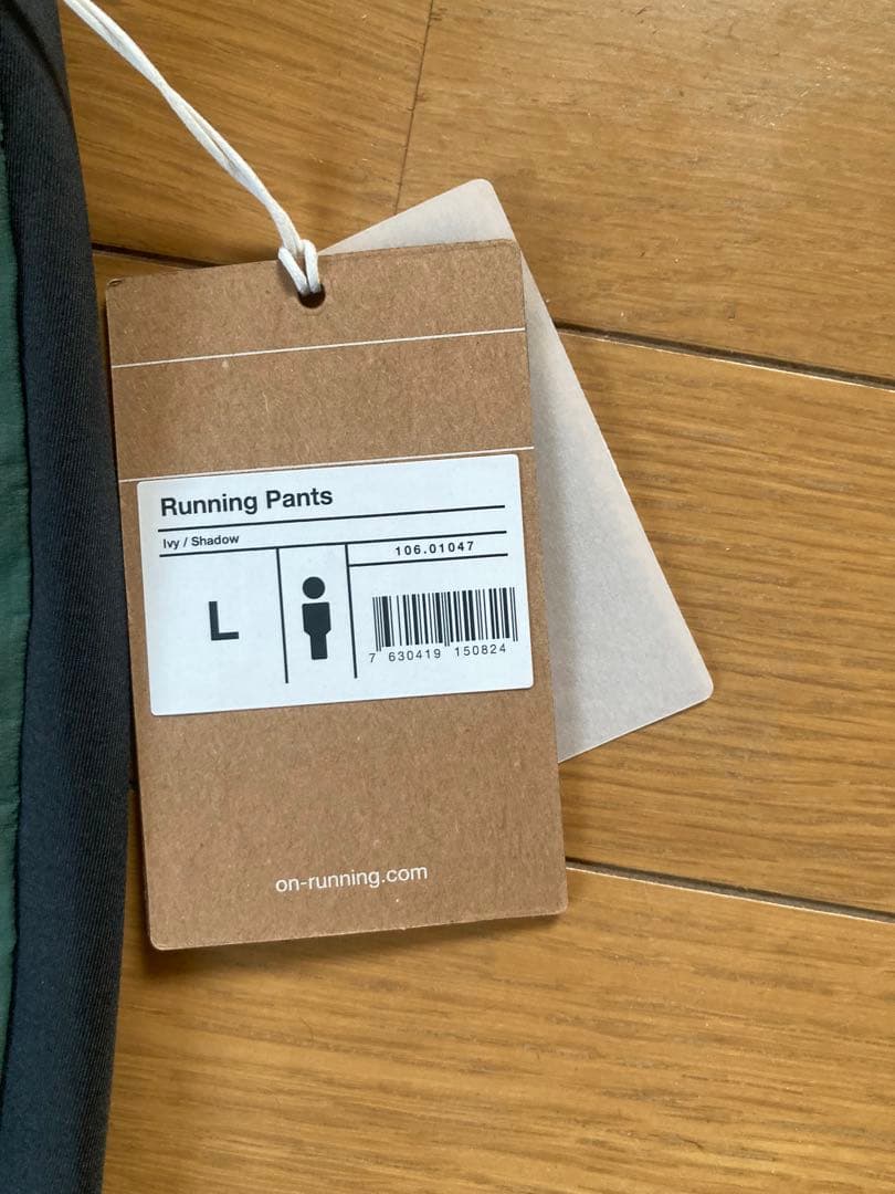 未使用　ON ウェザーパンツ　Lサイズ　メンズ　ランニング　ロングパンツ
