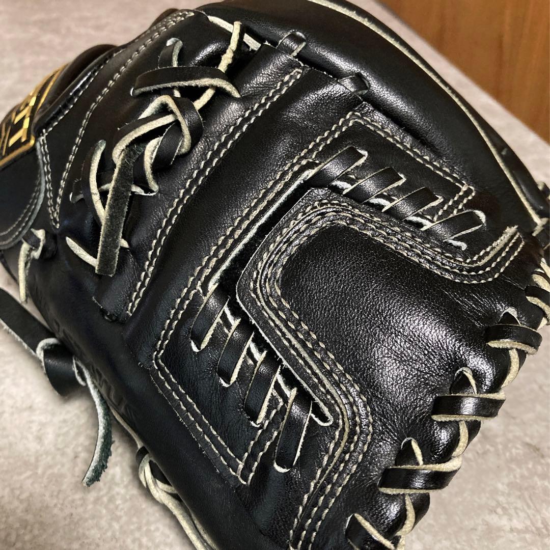 ゼット ネオステイタス 一般 大人用 硬式 内野 野球 グローブ 状態良好 良型
