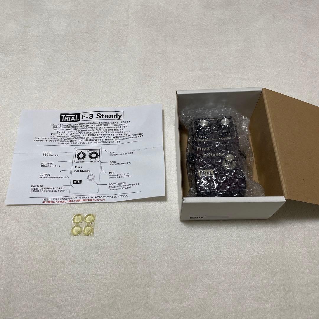 TRIAL F-3 Steady トライアル ファズ エフェクター 歪みペダル