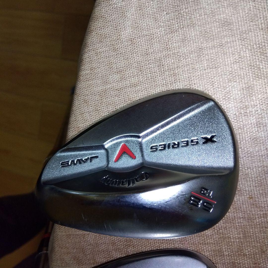 【希少】綺麗な状態 Callaway X Series JAWS ５８° ５２°