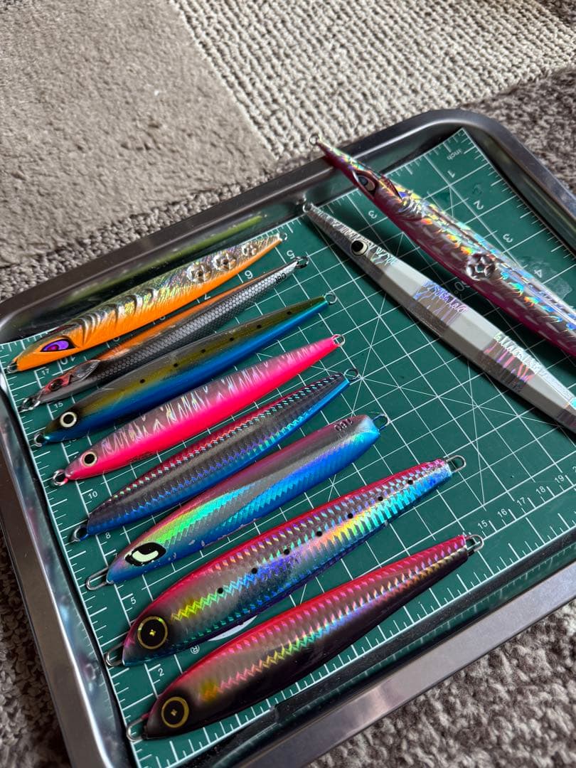 青物ジグ10個セット JACKALL shimano hayabusa他