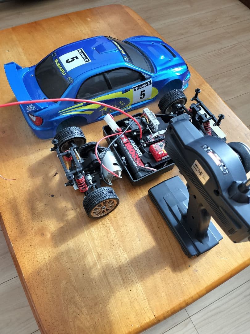 デアゴスティーニ　スバルインプレッサ　プロポ　動作確認済み　ドリフト練習用