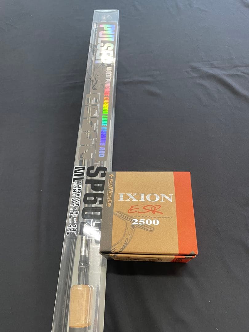 バスセット　バスロッド　リール　セット　バス釣り　スピニングリール　新品、未使用
