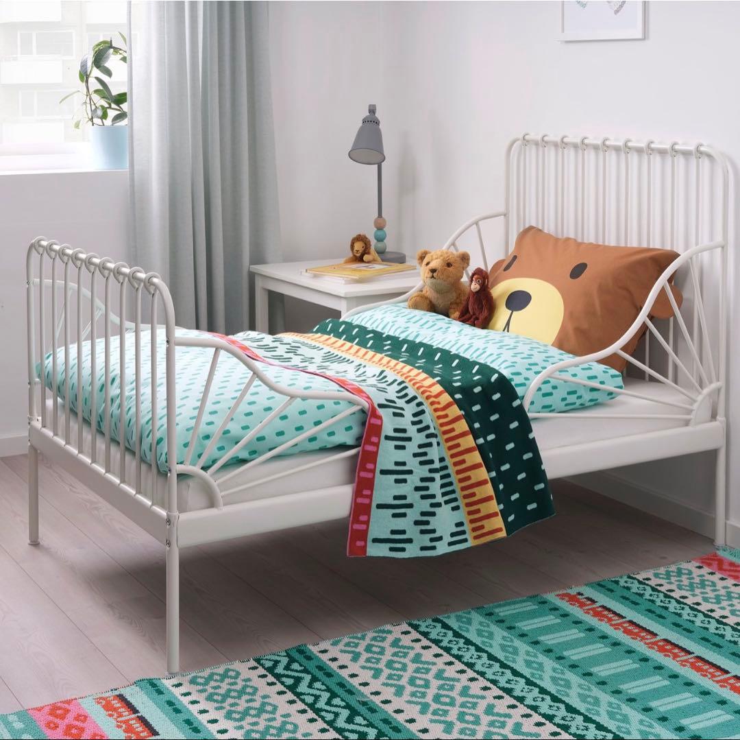 IKEA イケア伸縮式ベッド　minnen