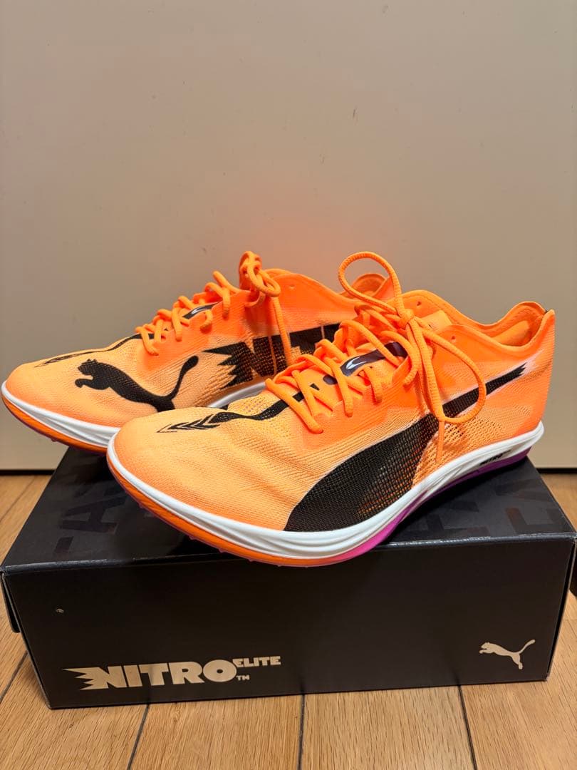 PUMA ロングディスタンスニトロエリート3　25.5cm